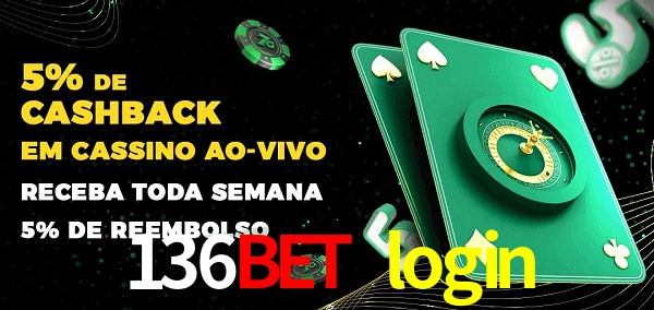Promoções do cassino ao Vivo 136bet login