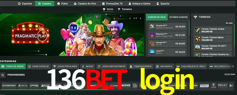 cassino 136bet login